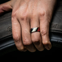 Thumbnail for Men's Printed & Breathable Horizon 1 - Silicone Ring