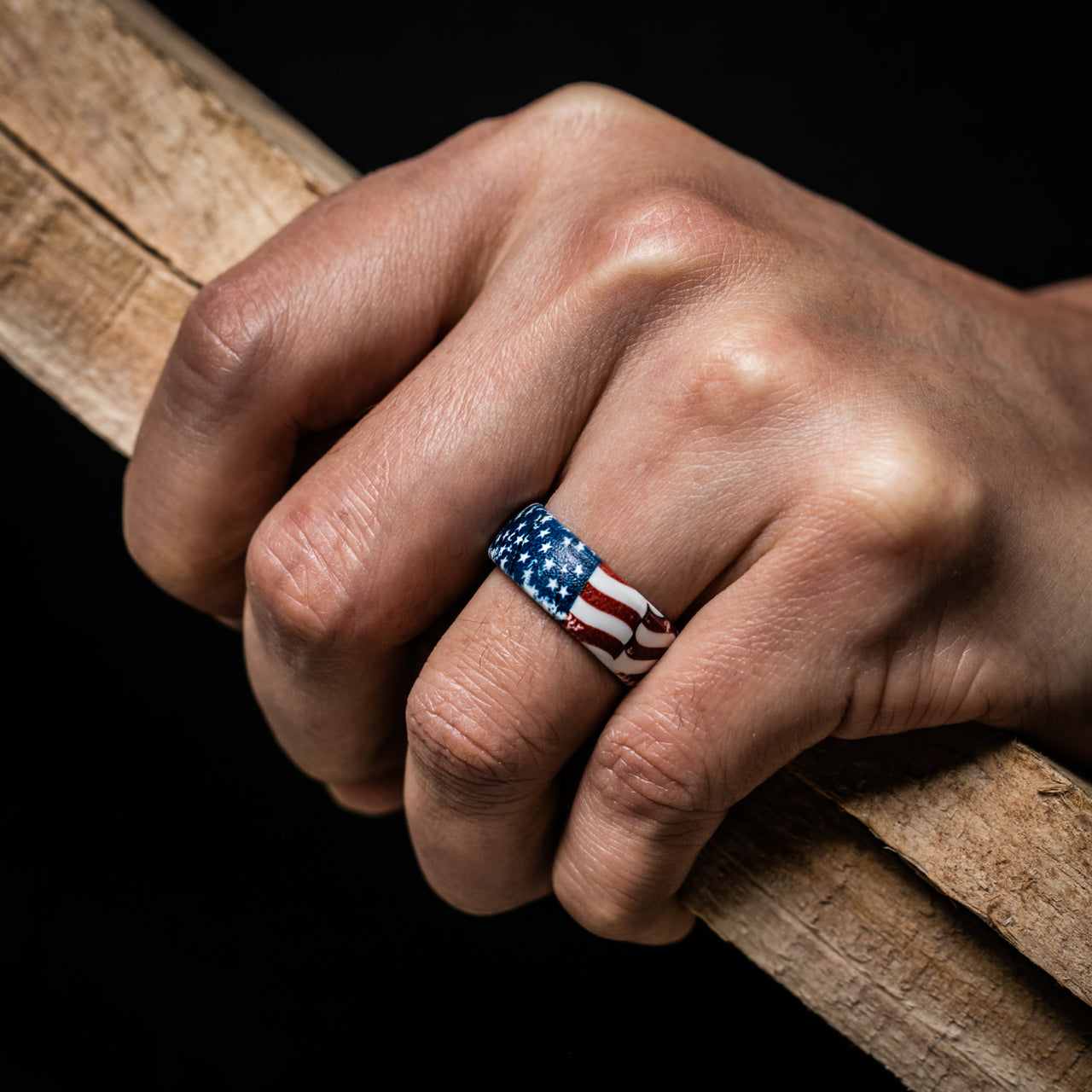 Men's Printed & Breathable Horizon 1 - Silicone Ring