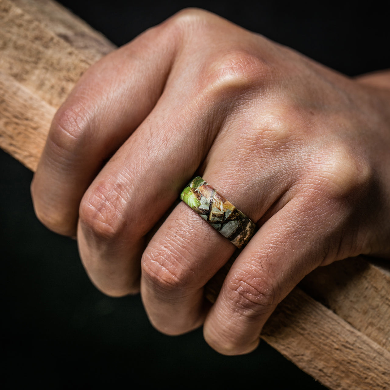 Men's Printed & Breathable Horizon 2 - Silicone Ring