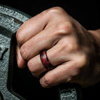 Thumbnail for Men's Printed & Breathable Horizon 3 - Silicone Ring