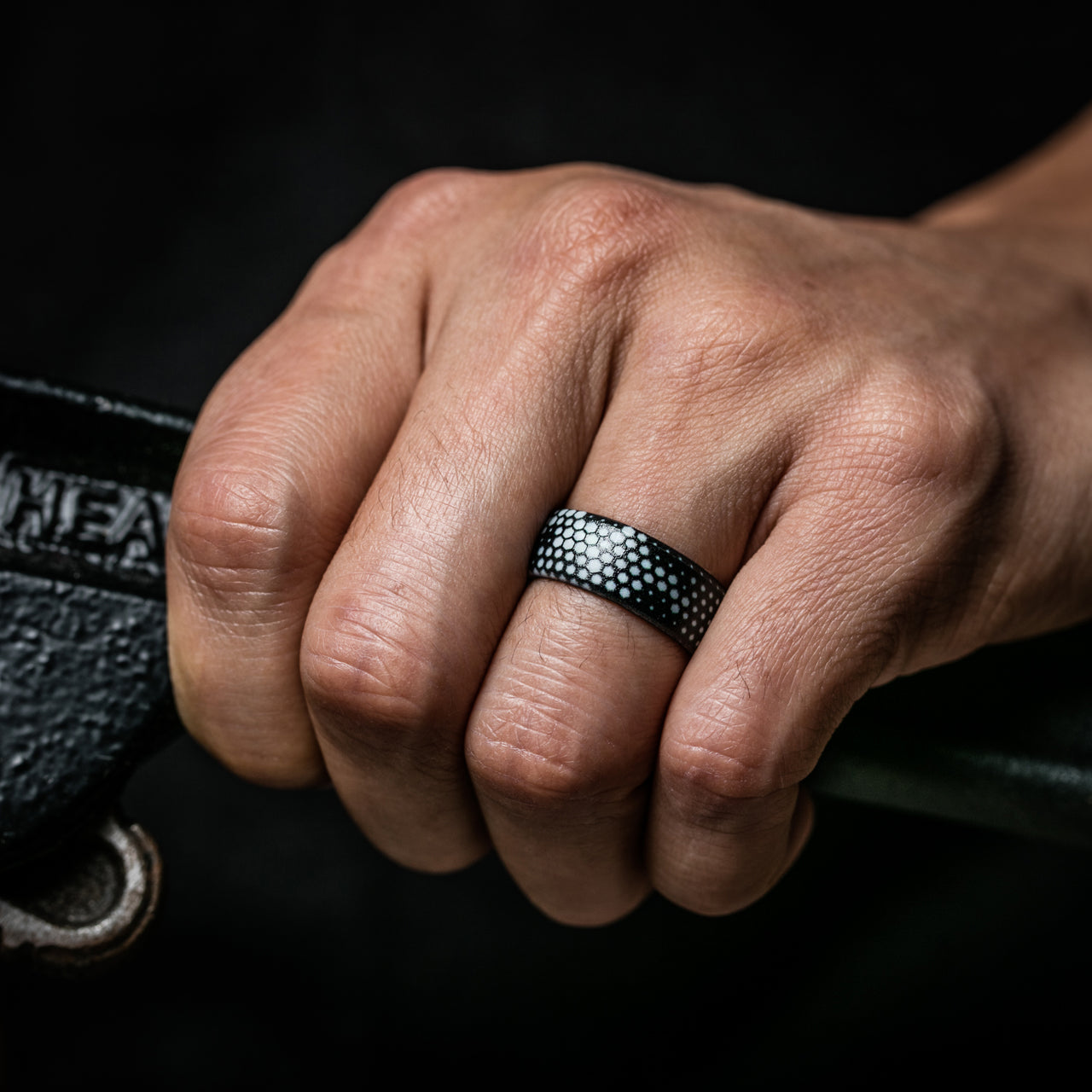 Men's Printed & Breathable Horizon 3 - Silicone Ring