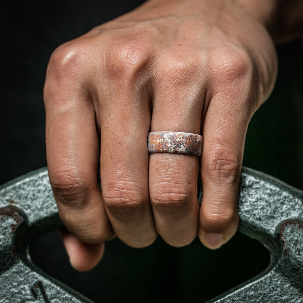 Men's Printed & Breathable Horizon 2 - Silicone Ring