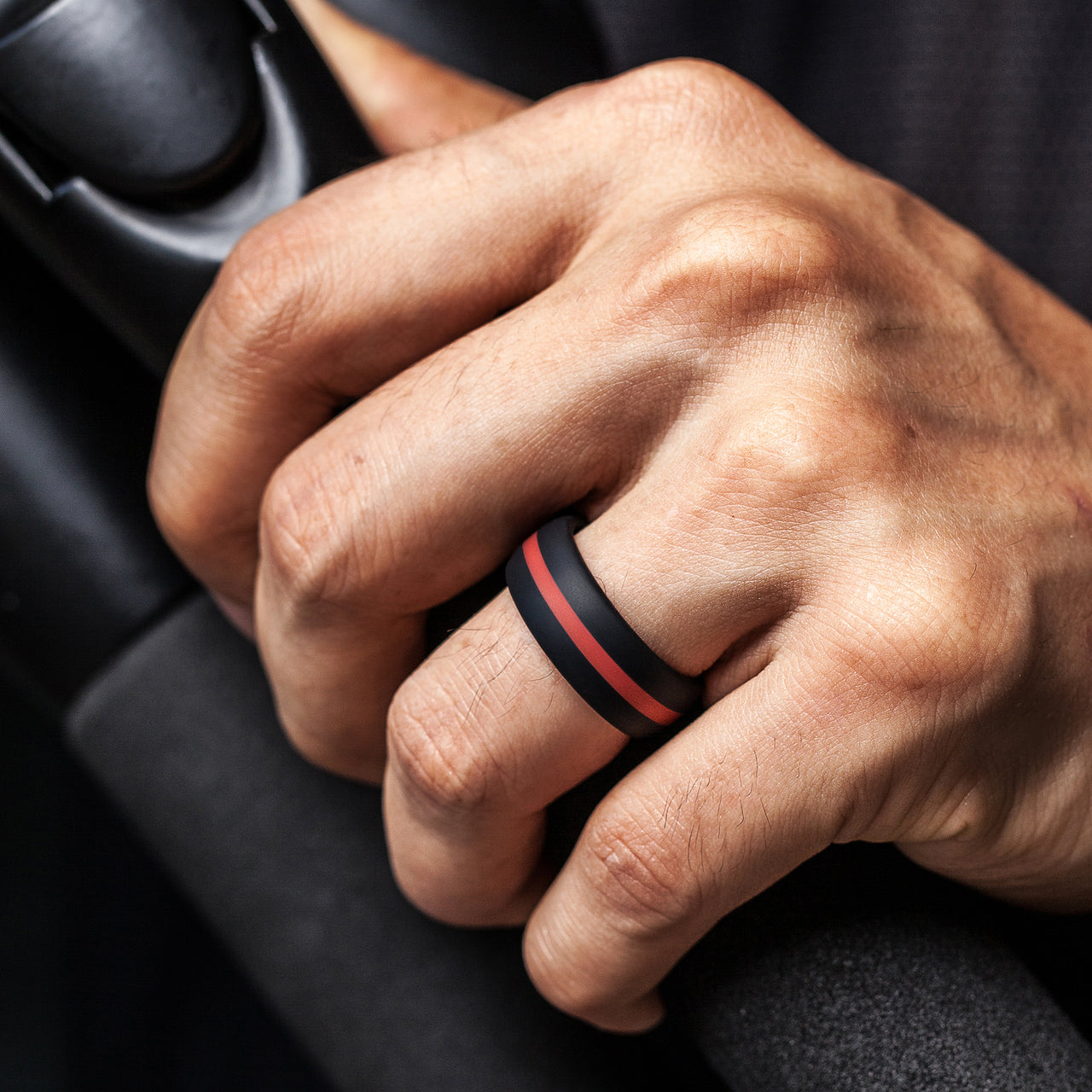 Men's Breathable Zenith - Silicone Ring