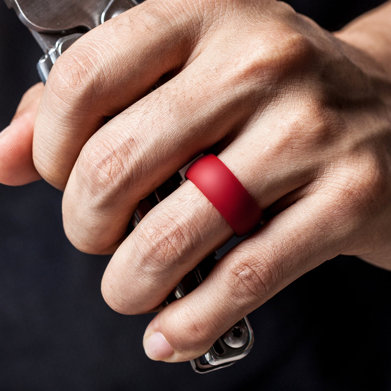 Men's Breathable Zenith - Silicone Ring