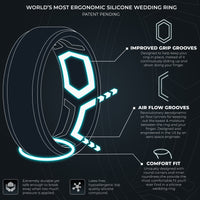 Thumbnail for Men's Breathable Prime - Silicone Ring