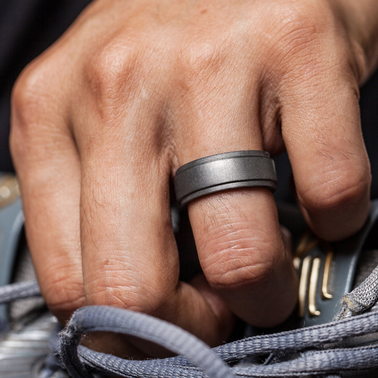 Breathable Men's Ring