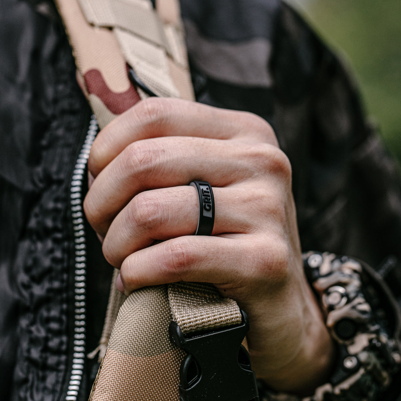 Men's Printed Prime 6 - Silicone Ring