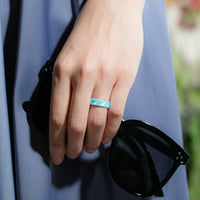 Thumbnail for Women's Printed Aura 4  - Silicone Ring