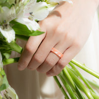 Thumbnail for Women's Printed Aura 4  - Silicone Ring