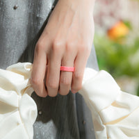 Thumbnail for Women's Printed Aura 4  - Silicone Ring
