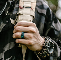 Thumbnail for Men's Printed Prime 1 - Silicone Ring