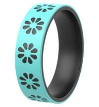 Thumbnail for Women's Printed Aura 2 - Silicone Ring