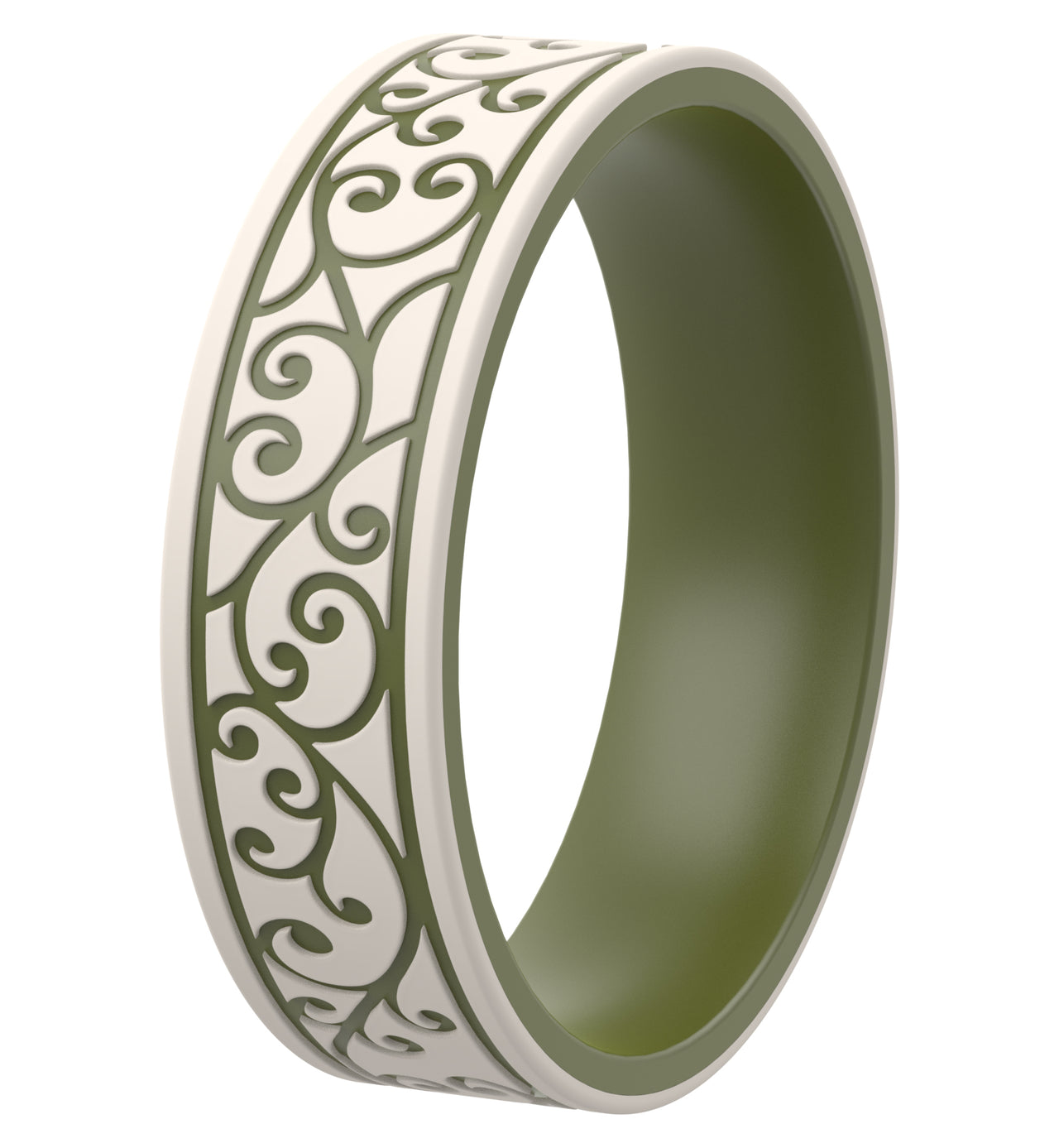 Women's Printed Aura 1 - Silicone Ring