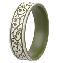 Thumbnail for Women's Printed Aura 1 - Silicone Ring