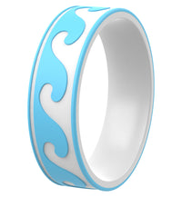 Thumbnail for Women's Printed Aura 4  - Silicone Ring