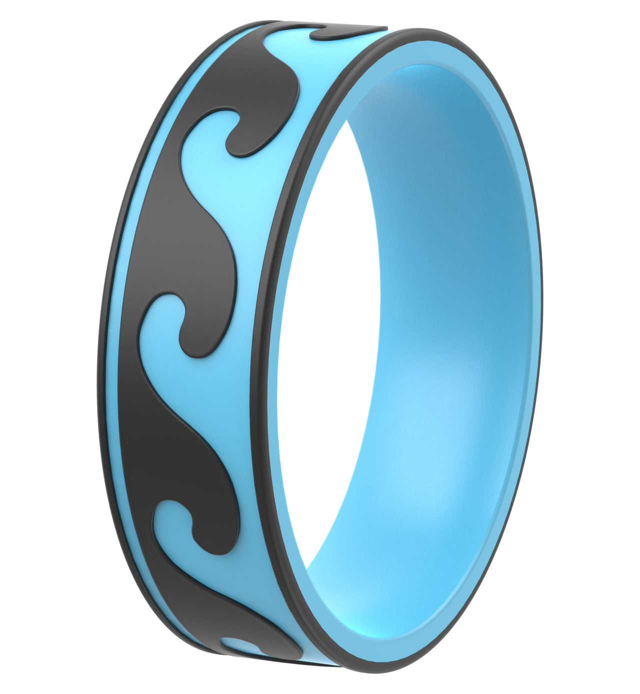 Women's Printed Aura 4  - Silicone Ring