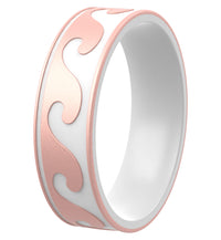 Thumbnail for Women's Printed Aura 4  - Silicone Ring