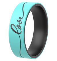 Thumbnail for Women's Printed Aura 2 - Silicone Ring