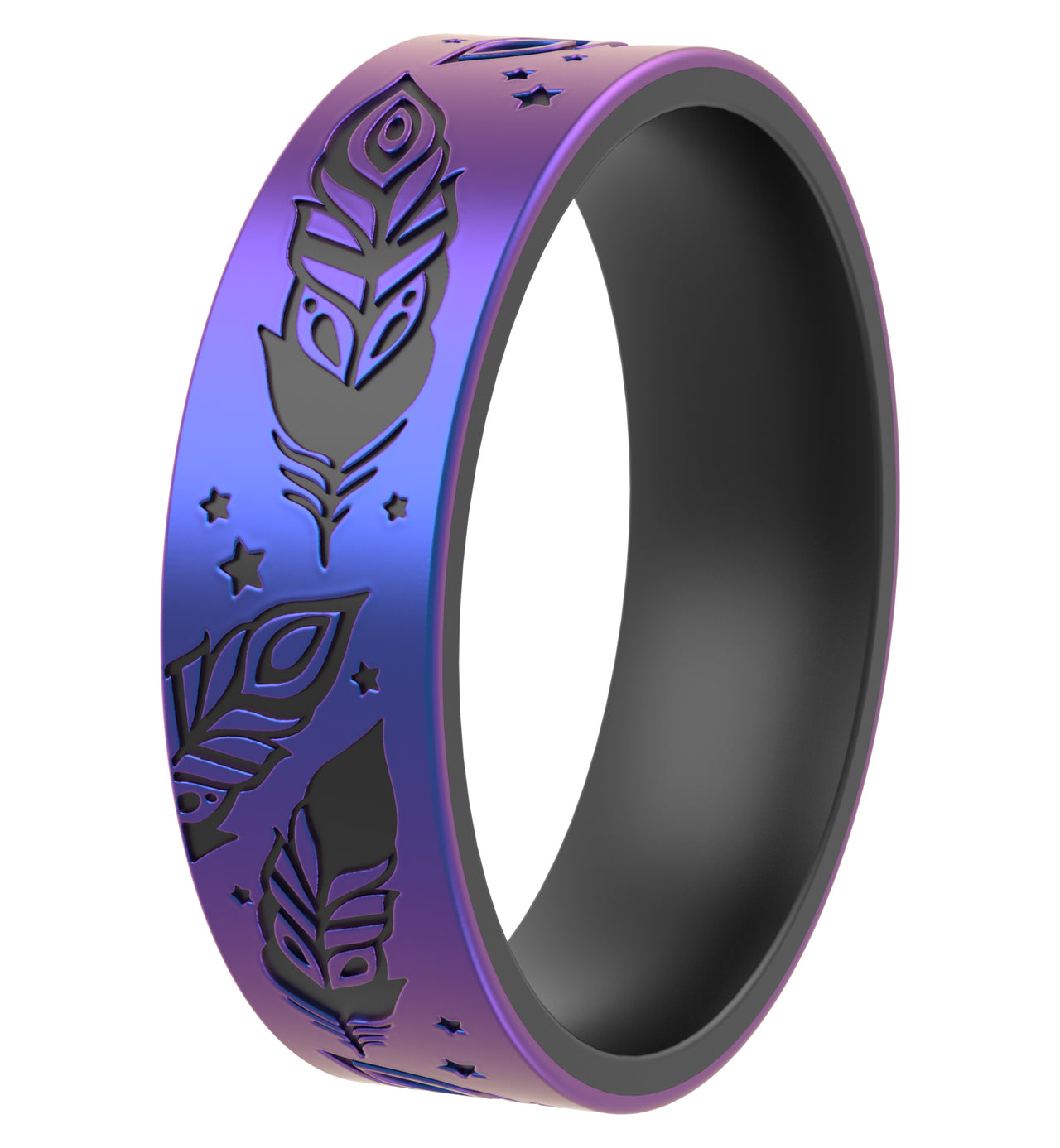 Women's Printed Aura 1 - Silicone Ring