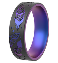 Thumbnail for Women's Printed Aura 1 - Silicone Ring