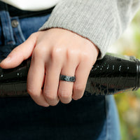 Thumbnail for Women's Printed Harmony 5 - Silicone Ring