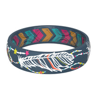 Thumbnail for Women's Printed Harmony 4 - Silicone Ring