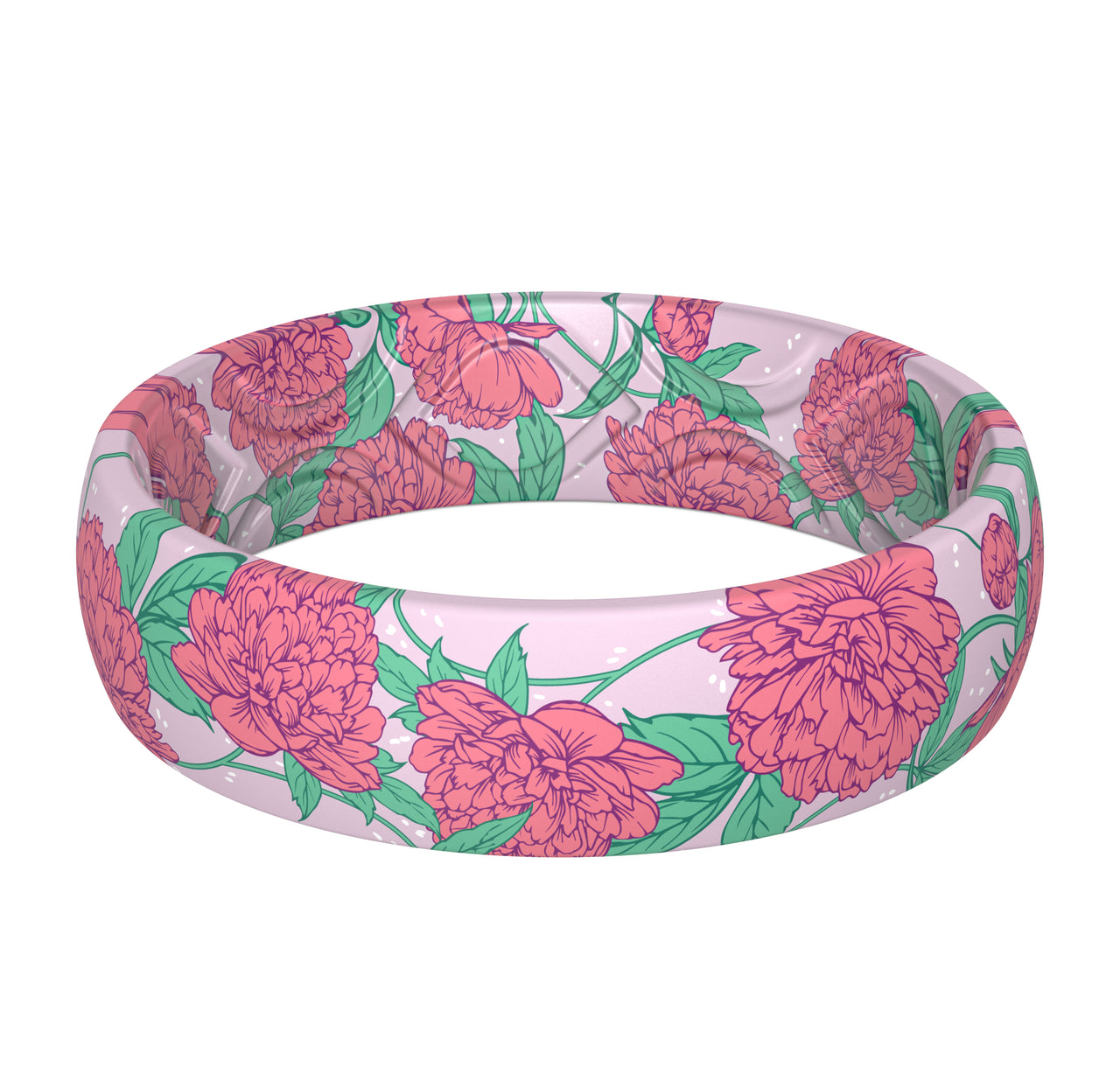 Women's Printed Harmony 3 - Silicone Ring