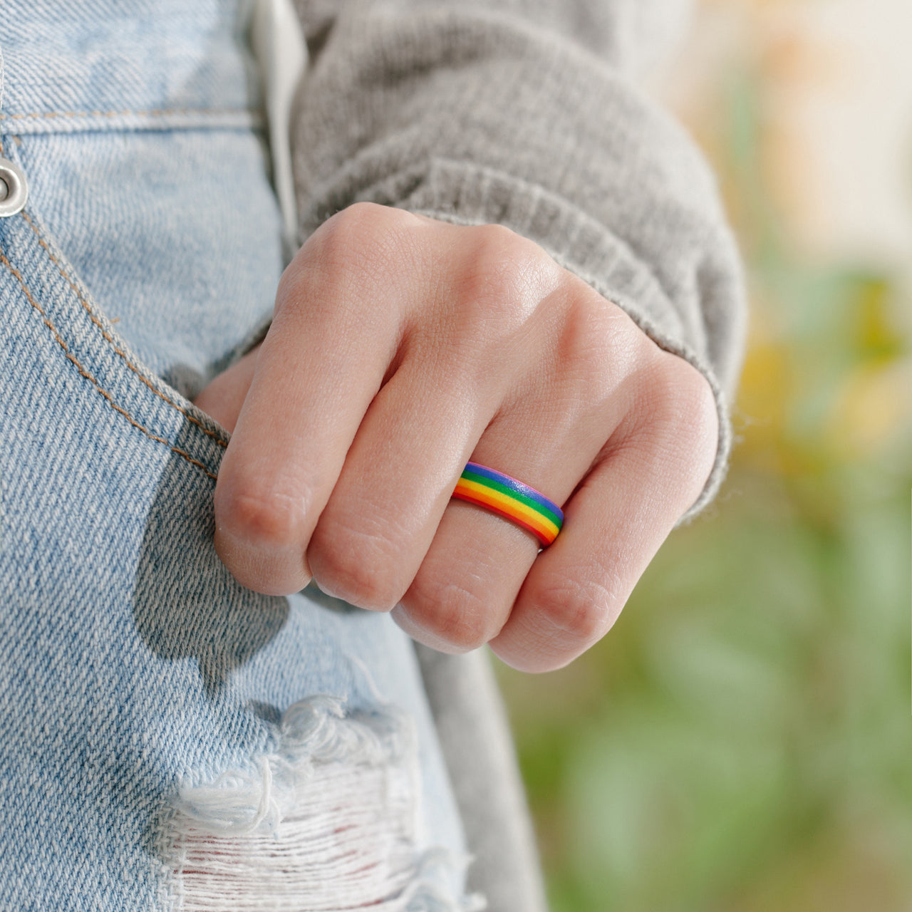 Printed Women's Ring