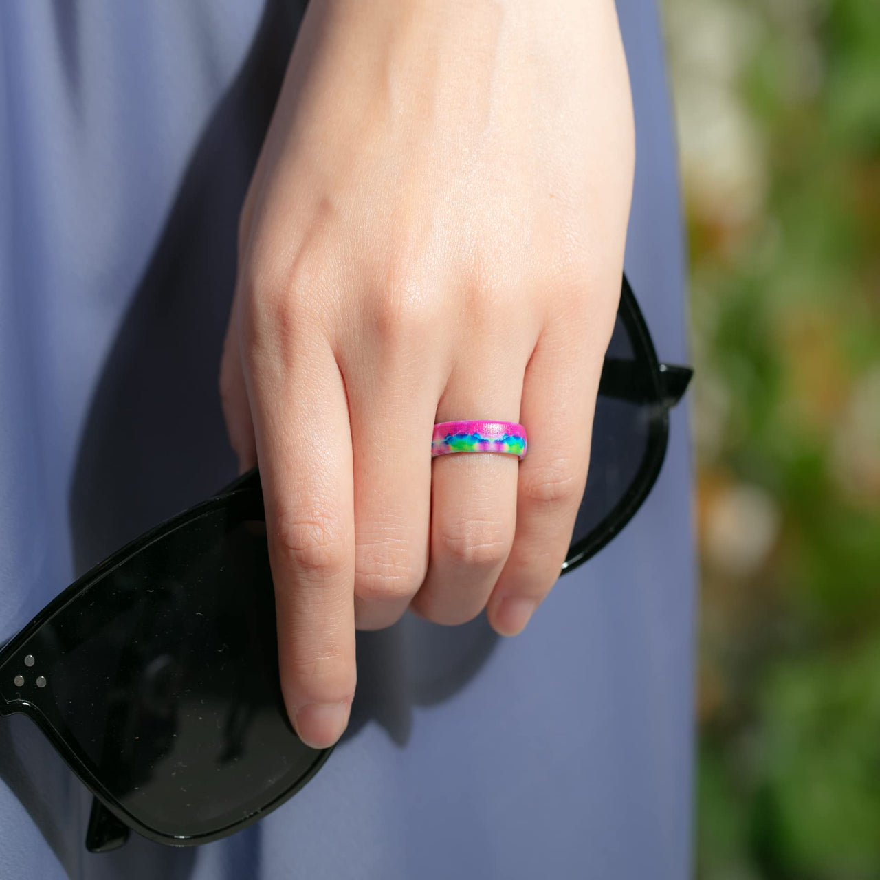 Women's Printed Harmony 6 - Silicone Ring