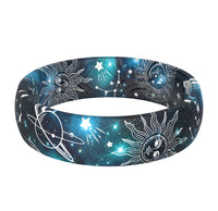 Thumbnail for Women's Printed Harmony 2 - Silicone Ring