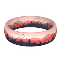 Thumbnail for Women's Printed Harmony 2 - Silicone Ring
