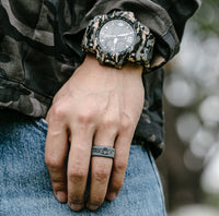 Thumbnail for Men's Printed Prime 8 - Silicone Ring