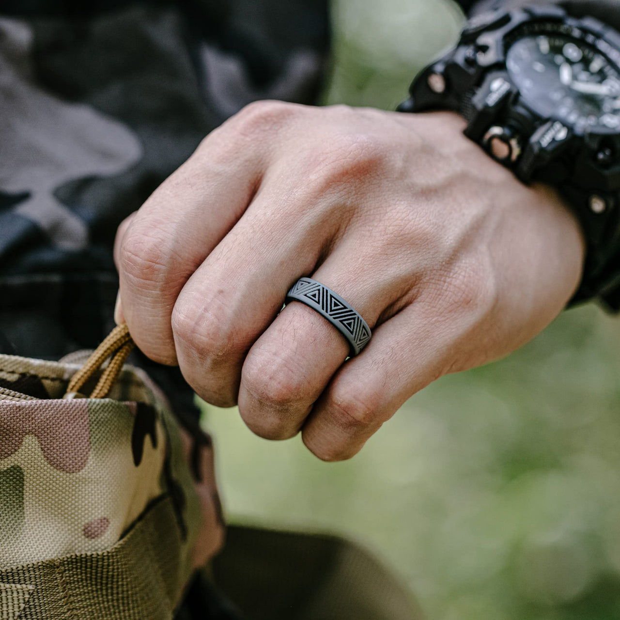 Men's Printed Prime 3 - Silicone Ring