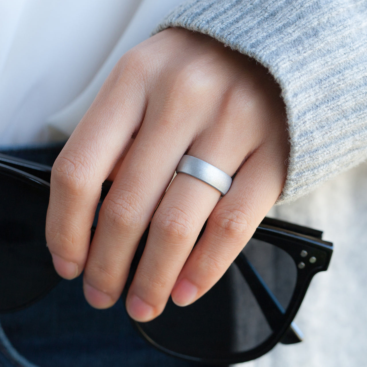 Women's Breathable Aura - Silicone Ring