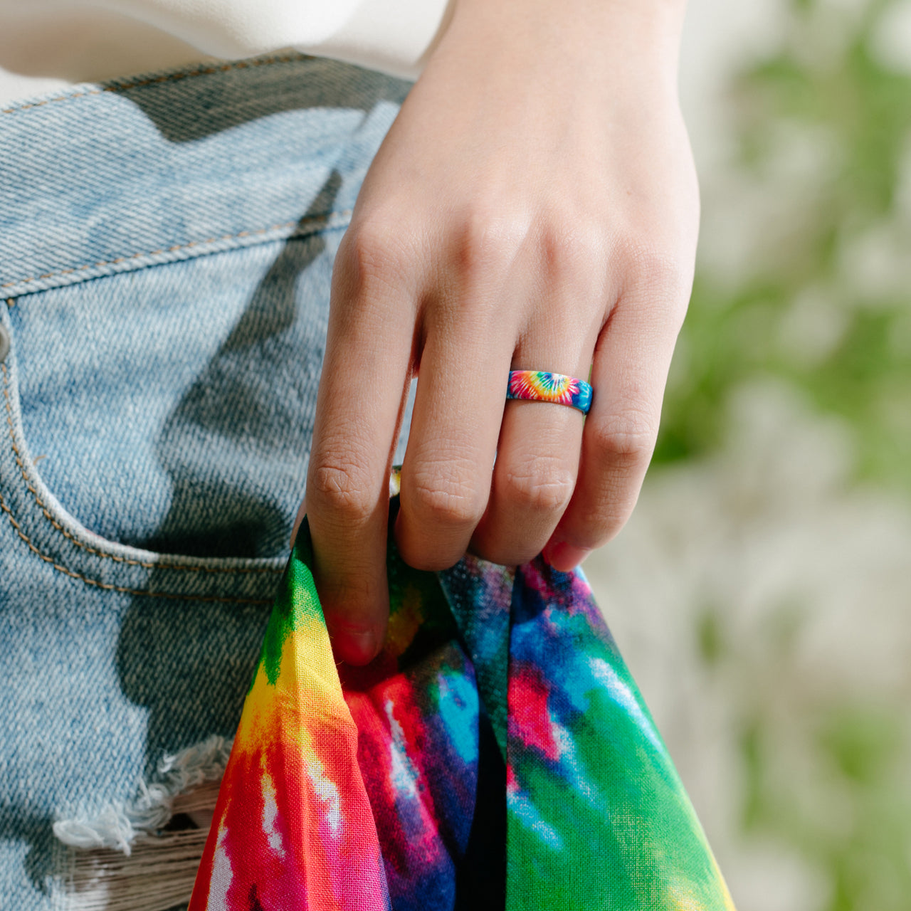 Printed Women’s Silicone Rings