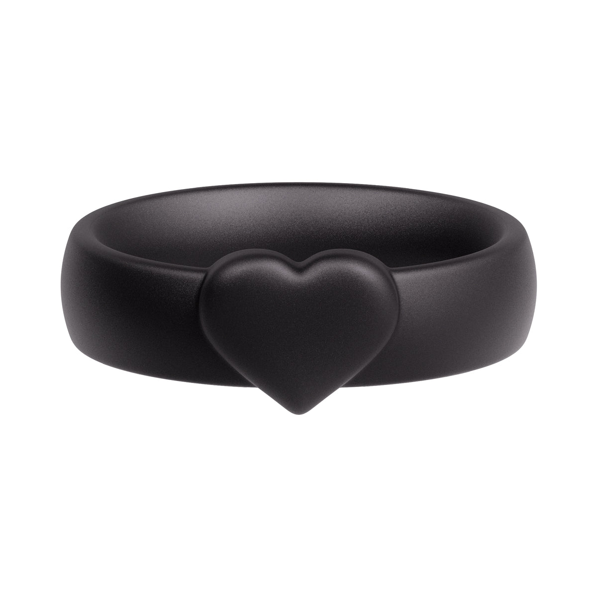 Heart Silicone Rings Wedding Bands for Women