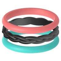 Thumbnail for Women's Stackable Nova - Silicone Ring