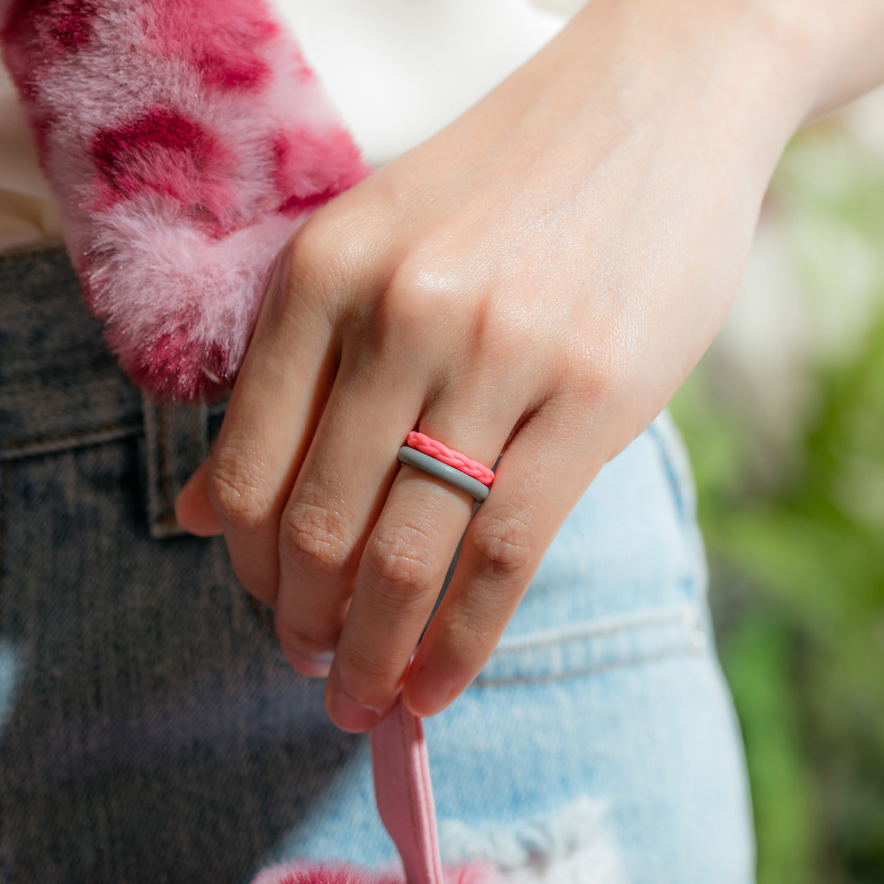 Women's Stackable Nova - Silicone Ring