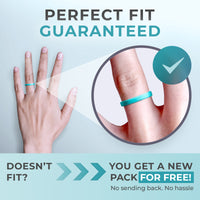 Thumbnail for Women's Stackable Harmony - Silicone Ring