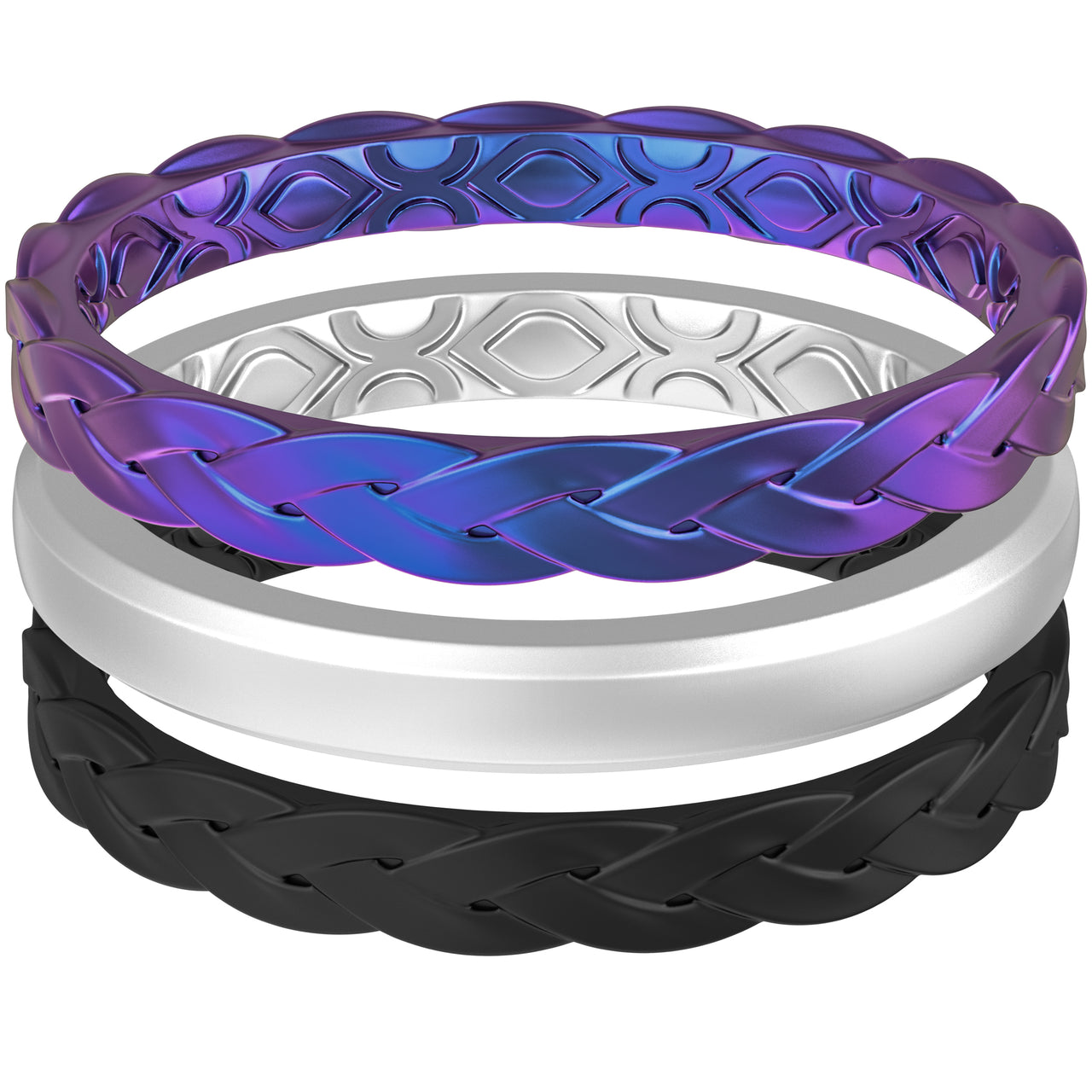 Women's Stackable Harmony - Silicone Ring