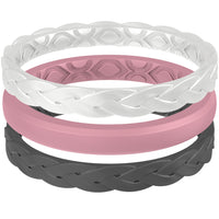 Thumbnail for Women's Stackable Harmony - Silicone Ring