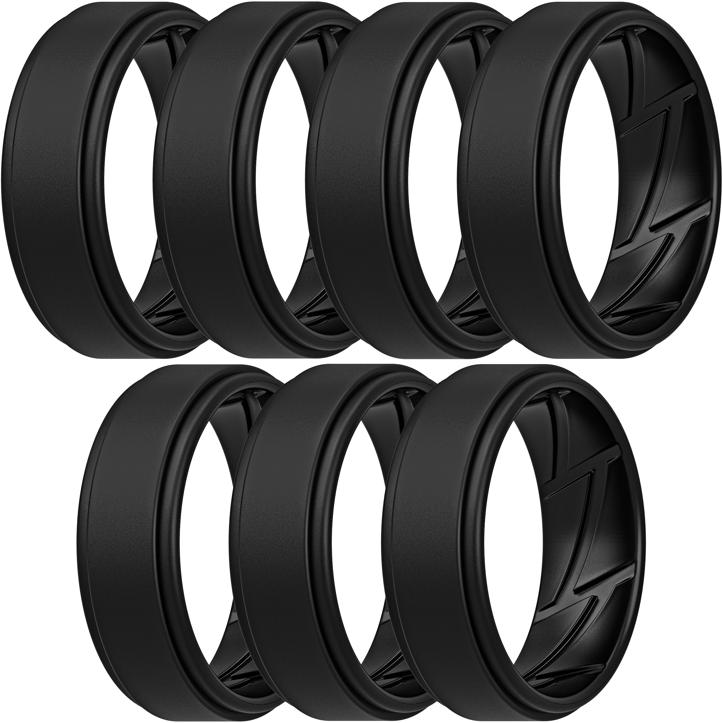 Pro Breathable Men's Silicone Ring