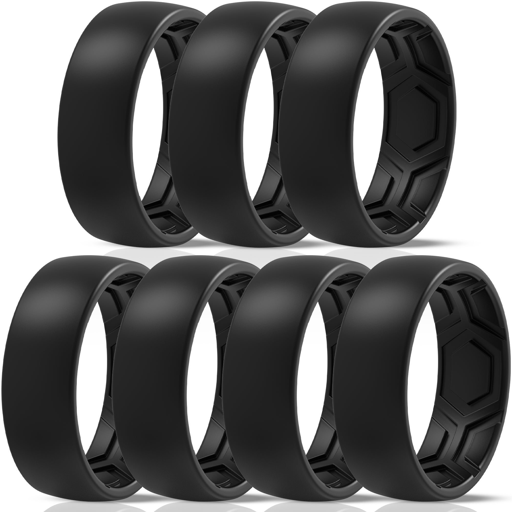 Breathable Men's Silicone Ring
