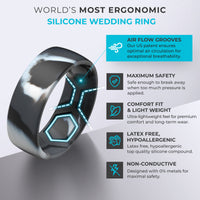 Thumbnail for Breathable Men’s Silicone Ring