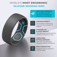 Thumbnail for Breathable Men’s Silicone Ring
