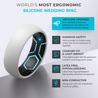 Thumbnail for Breathable Men’s Silicone Ring