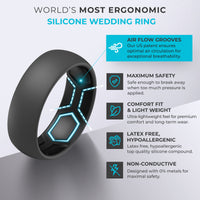 Thumbnail for Breathable Men’s Silicone Ring