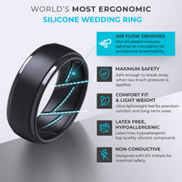 Thumbnail for Pro Breathable Men's Silicone Ring