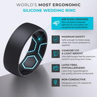 Thumbnail for Breathable Men’s Silicone Ring