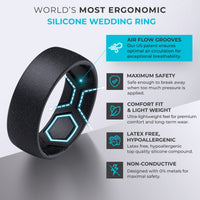 Thumbnail for Breathable Men’s Silicone Ring